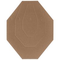 Купить Мишень IPSC классическая (с белой стороной) 580*460мм, гофрокартон Т23 (10 шт./уп.) 