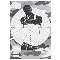 Купить Мишень силуэт "Хулиган" формат А2