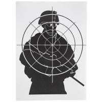 Купить Мишень силуэт "Военный" формат А2